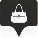 Woman Bag Tag Icon