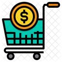 Cart Money Payment Icon