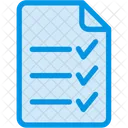 Shopping List Stack Icon
