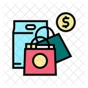 Shopping Shop Dollar Icon