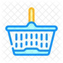 Shopping Plastic Basket Icon