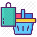 Shopping Shopping Bag Shopping Basket Icon