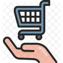 Shopping Smart Trolley Icon