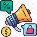 Shopping Discount Sale Icon