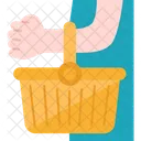 Shopping Basket Market Icon