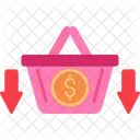 Shopping Bag Basket Icon