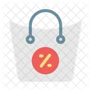 Shopping Bag Profit Icon