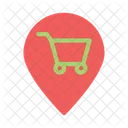 Shopping Location Cart Icon