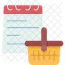 Shopping List Grocery Icon