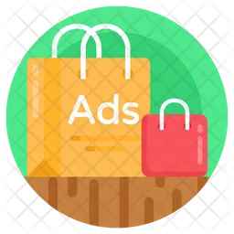 Shopping Ad  Icon