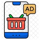 Shopping Ad Shopping Advertisement Shopping Promotion Icon