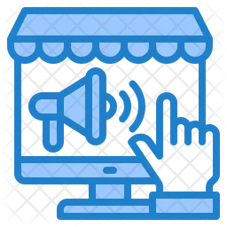 Shopping Advertising  Icon