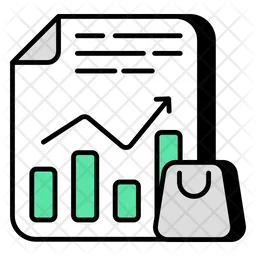 Shopping Analytics  Icon