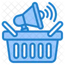 Basket Shopping Online Marketing Icon