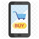 Mcommerce Mobile Shopping Online Shopping Icon