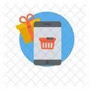 Mcommerce Mobile Shopping Buy Online Icon