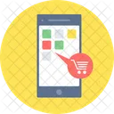 쇼핑 앱 모바일 쇼핑 온라인 쇼핑 아이콘