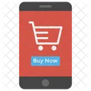Shopping App Internet Buying E Commerce Icon
