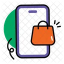 Shopping App Mobile Smartphone Icon