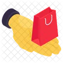 Shopping Bag Tote Jute Icon