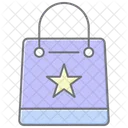 Shopping Bag Lineal Color Icon Icon