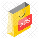 Shopping Bag Marketing Icon