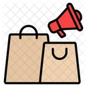 Shopping Bag Ecommerce Icon