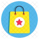 Shopping Bag Tote Jute Icon