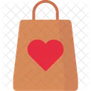 Valentine Heart Shopping Icon