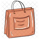Shopping Bag Handbag Jute Bag Icon