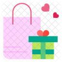 Shopping Bag Gift Box Icon