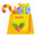 Shopping Bag Gifts Candy Icon