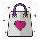 Shopping Bag Valentine Valentines Day Icon