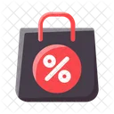 Shopping Bag Sale Discount Icon