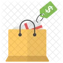 Shopping Bag Sale Package Icon