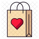 Shopping Heart Icon