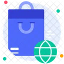 Shopping Bag Shop Bag Worldwide Icon