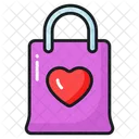 Shopping Bag Valentine Icon