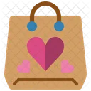 Shopping Bag Sale Valentine Icon