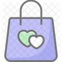 Shopping Bag Love Bag Icon