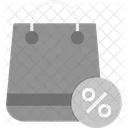 Shopping Bag Discount Bag Icon