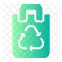 Shopping Bag Reusable Recycling Icon