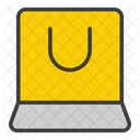 Shopping Bag Ecommerce Icon