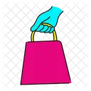 Vibrant Shopping Bag Illustration Shopping Bag Shopping Icon