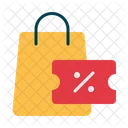 Shopping Bag Store Discount Icon
