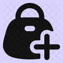 Shopping-bag-add  Icon