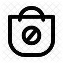 Shopping Bag Banned Shopping Shopping Cancel Icon