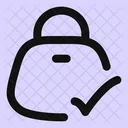 Shopping Bag Check Icon