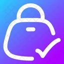 Shopping Bag Check Icon