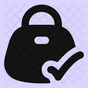 Shopping-bag-check  Icon